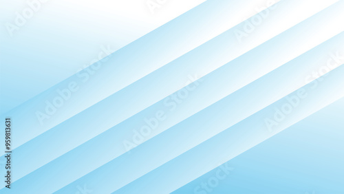 Blue light gradient abstract background for backdrop or presentation