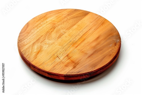 wooden round pizza board