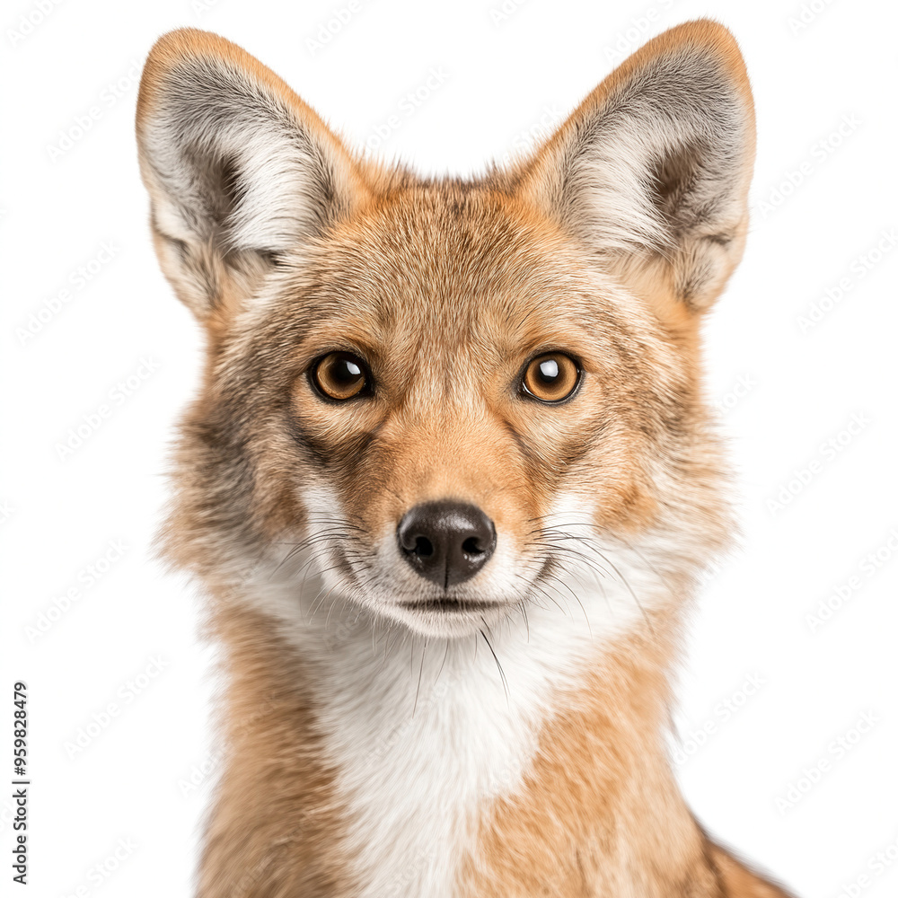 Fototapeta premium Jackal Isolated