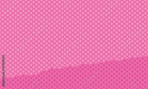 bright pink torn magenta texture halftone screen girl pop vector abstract background design resource