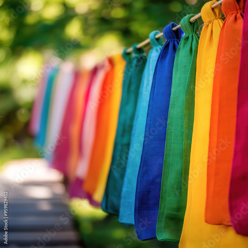 Prayer Flags Isolated