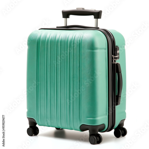 Rolling Luggage Isolated