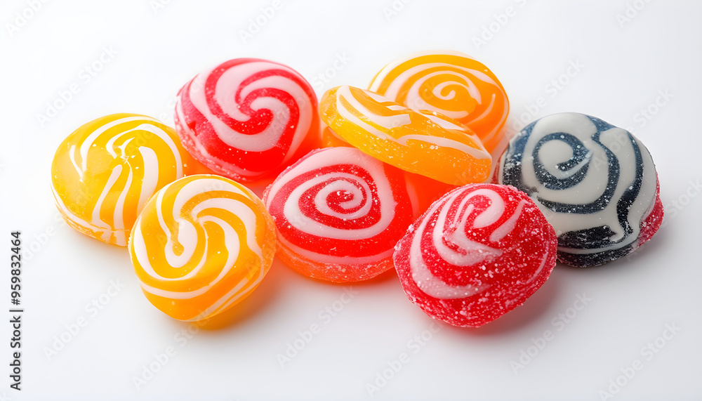 candy on a white background candy on a white background