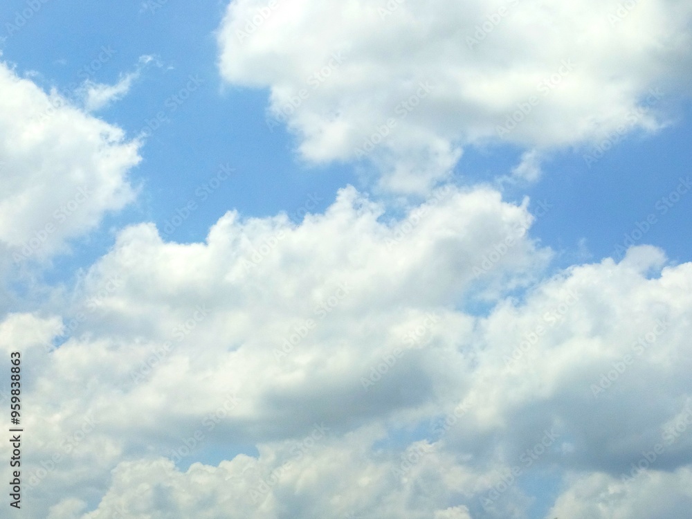 background photo of bright blue sky and white clouds background photo of bright blue sky and white clouds
