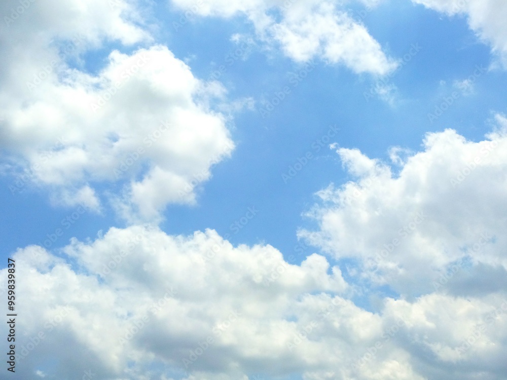 background photo of bright blue sky and white clouds background photo of bright blue sky and white clouds