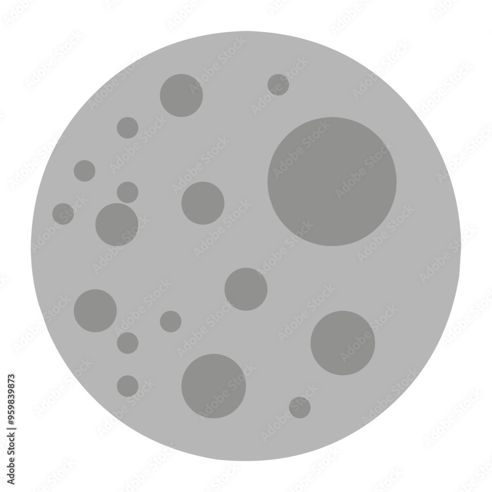 full moon design element, moon element full moon design element, moon element