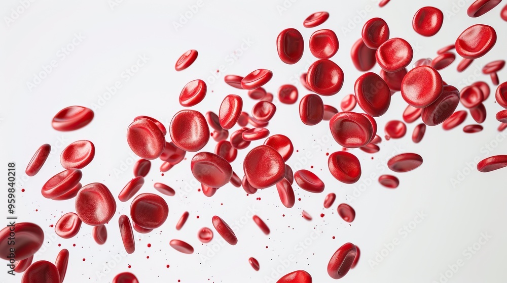 Red Blood Cells in Motion Red Blood Cells in Motion