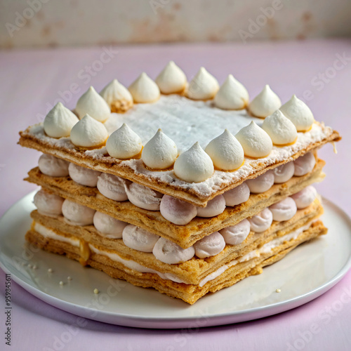 cake on a platefood, breakfast, pancake, dessert, plate, cake, sweet, pancakes, white, bread, meal, stack, snack, butter, tasty, baked, syrup, toast, pastry, sandwich, delicious, homemade, isolated, n photo