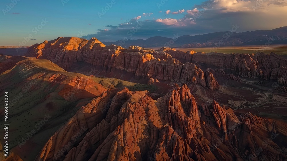 Fototapeta premium A View of Red Rock Canyon National Conservation Area