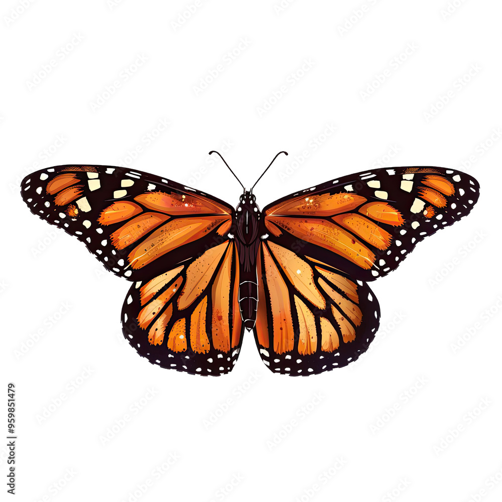 Obraz premium butterfly isolated on white