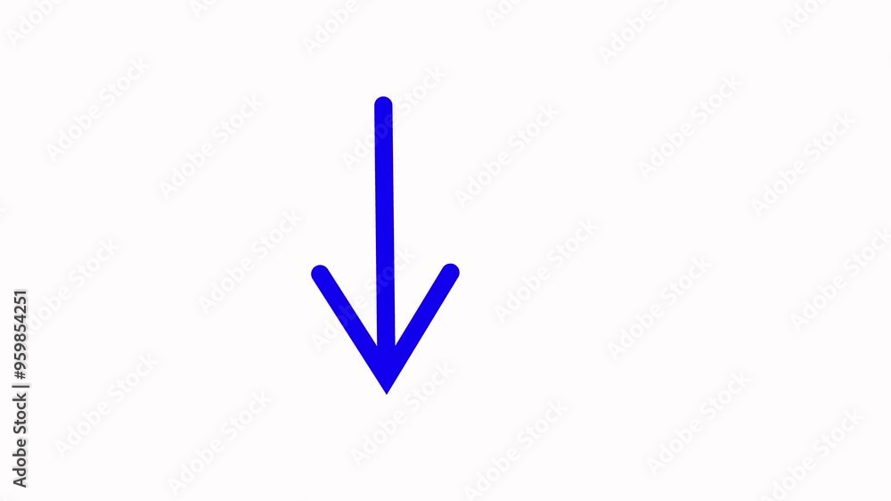 Arrow Direction icon animated video Arrow Direction icon animated video
