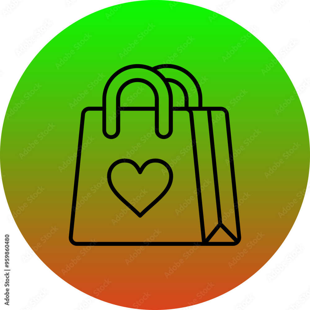 Gift Bag Icon Gift Bag Icon