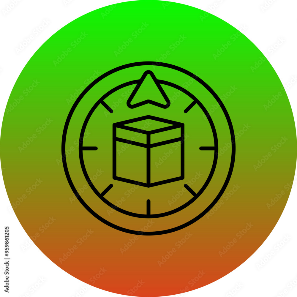 Qibla Icon Qibla Icon