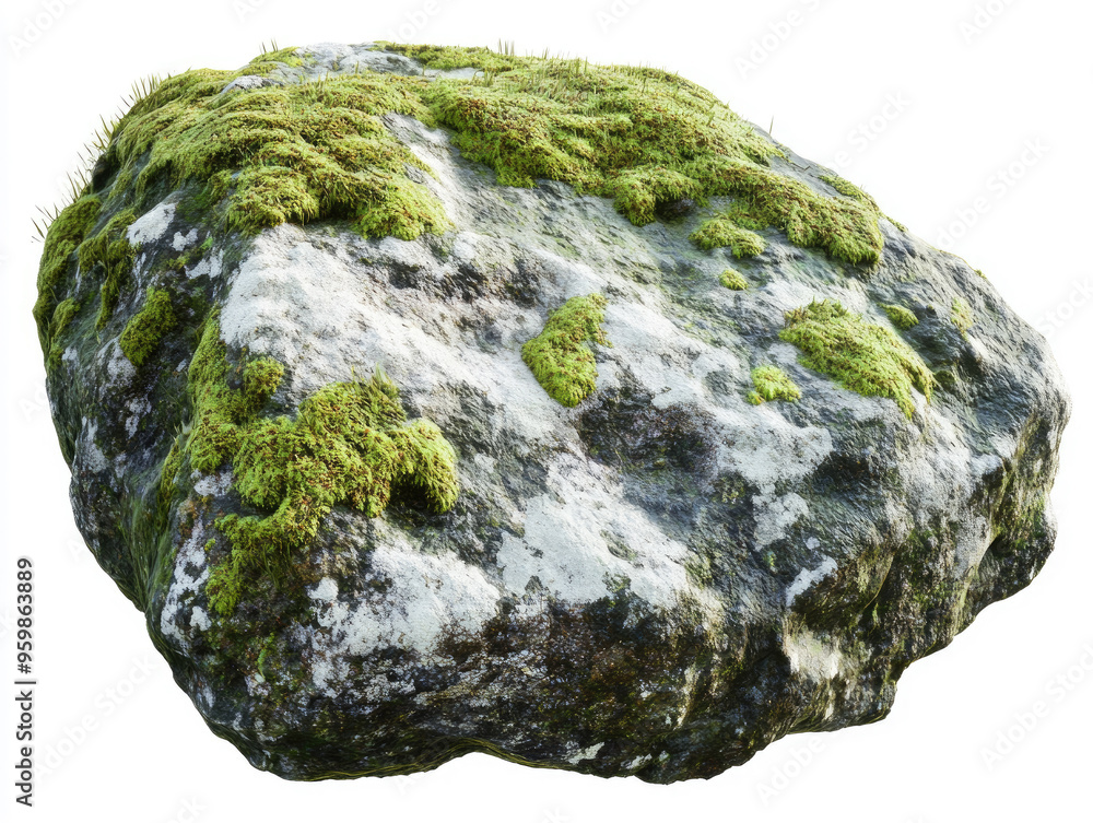 rock and moss