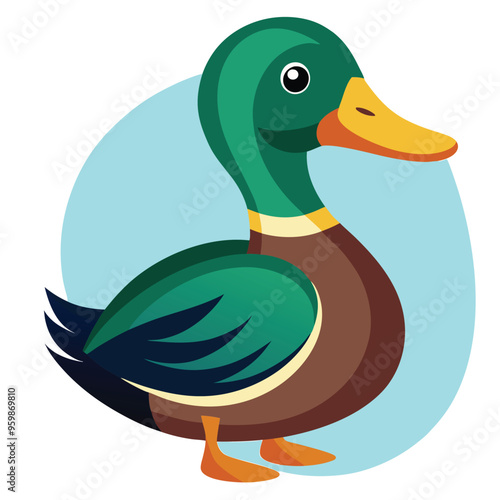 duck cartoon illustration