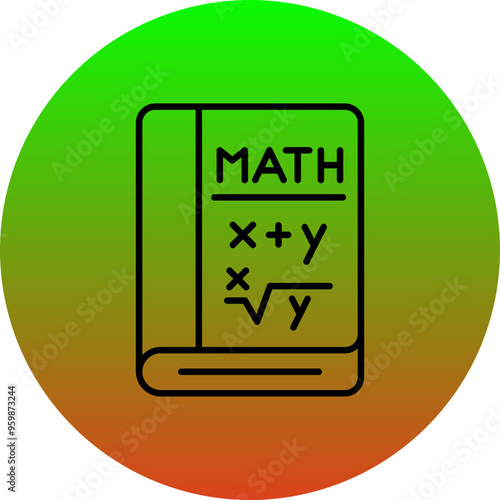 Maths Book Icon