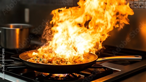 cooking in the kitchen photo