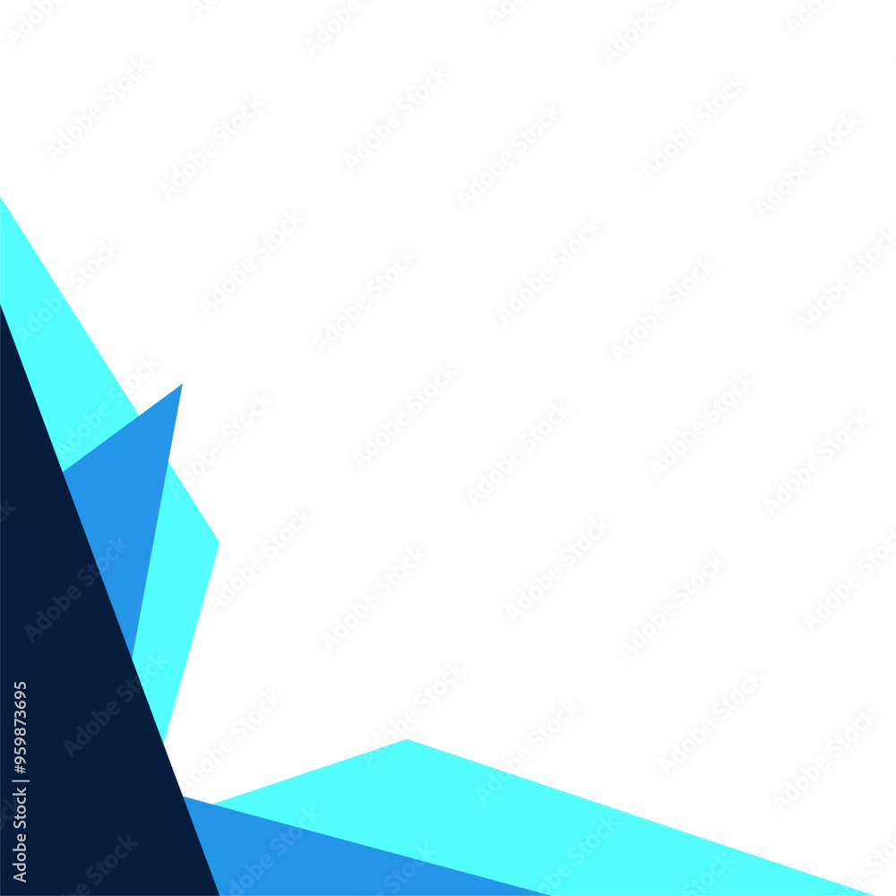 Blue Shape Corner Blue Shape Corner