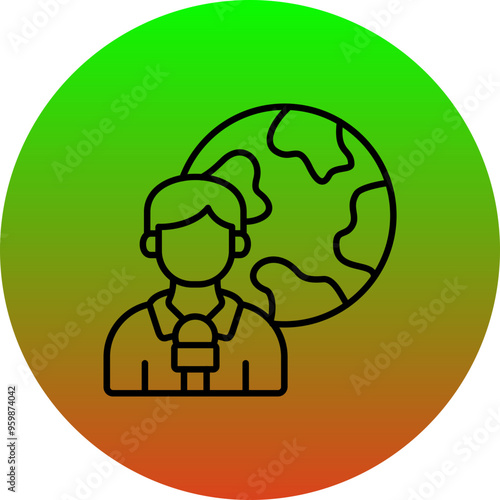 News Reporter Icon