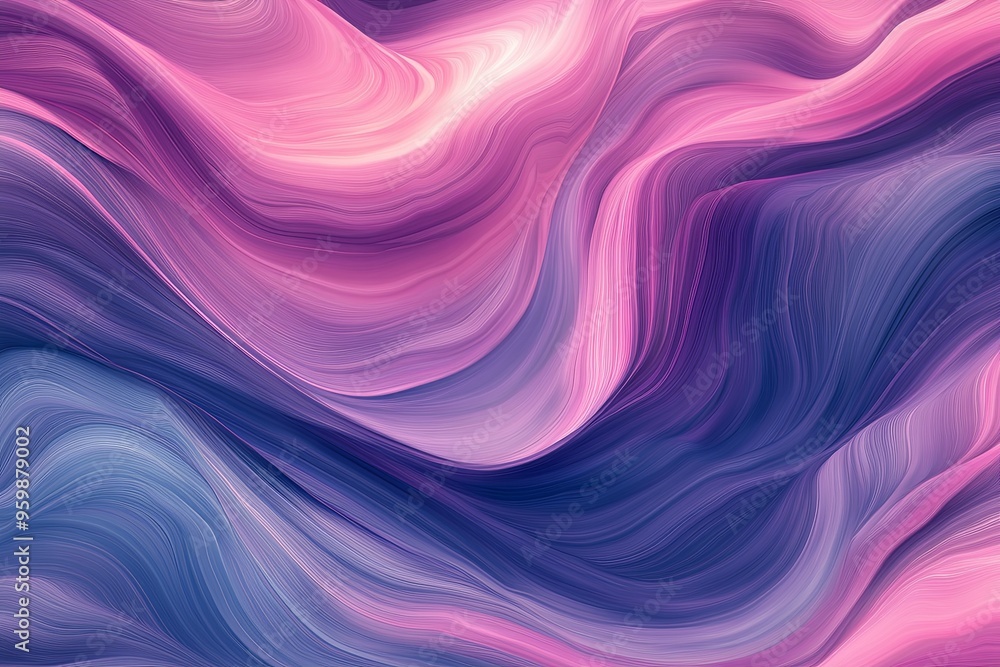 Abstract Wave Pattern: An engaging wave-like pattern with fluid gradients of pink, purple, and blue. Abstract Wave Pattern: An engaging wave-like pattern with fluid gradients of pink, purple, and blue.