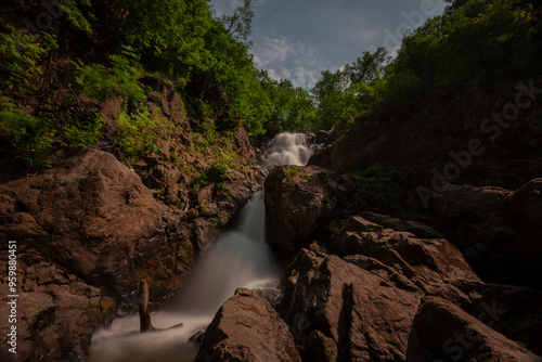 In the group of medium-small waterfalls like Erikli Waterfall and Sudüşen Waterfall. Small size worldwide, medium size nationwide. We have more than 100 waterfalls of this size. photo