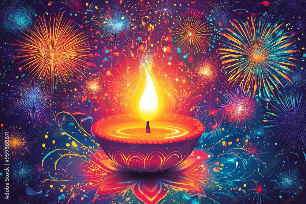 Deepavali Festival of Lights Card A vibrant Deepavali Deepavali Festival of Lights Card A vibrant Deepavali