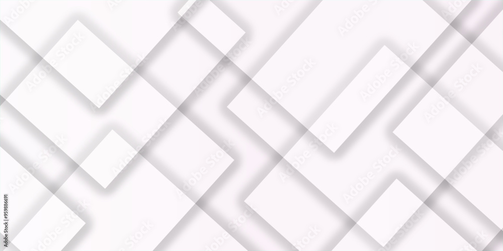 Abstract white and grey geometric overlapping square pattern background with shadow. paper texture design Abstract white background can use for design, background concept, vector illustration. Abstract white and grey geometric overlapping square pattern background with shadow. paper texture design Abstract white background can use for design, background concept, vector illustration.