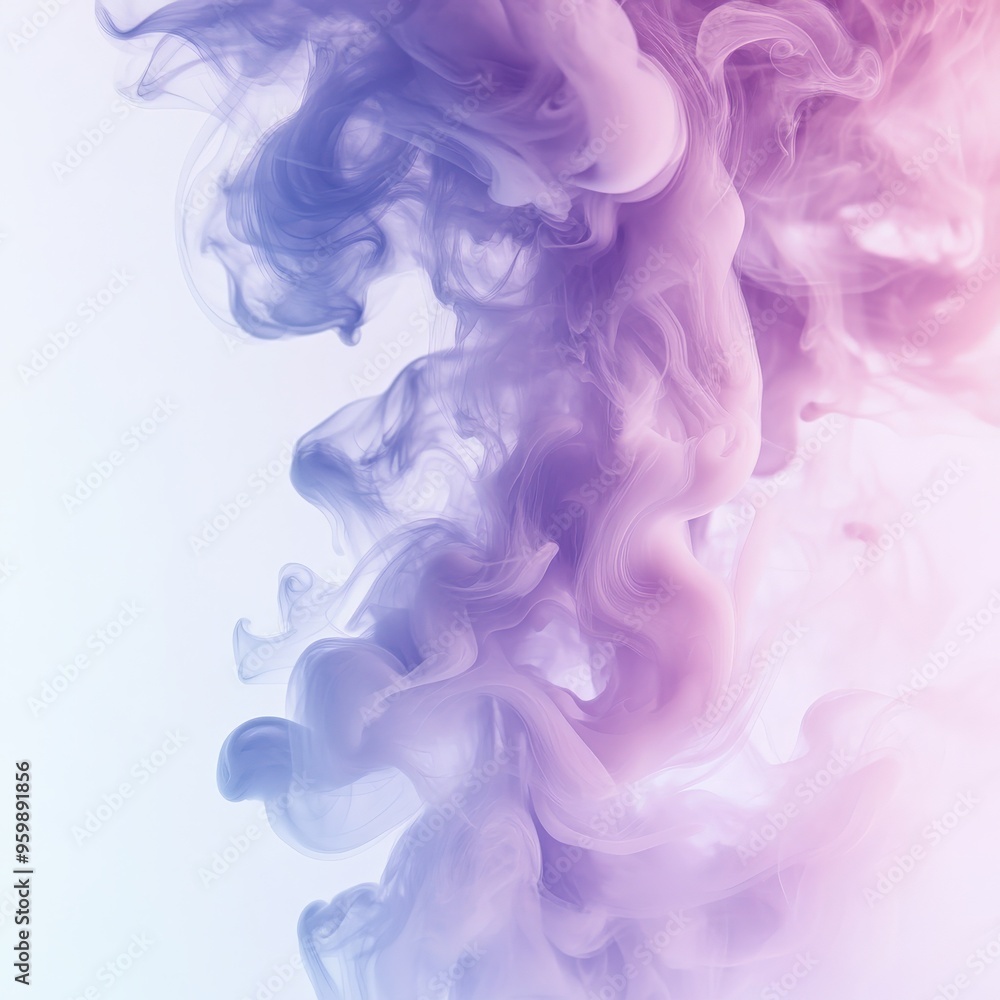 Acrylic Ink Cloud Swirling in Water Dreamy Abstract Effect Acrylic Ink Cloud Swirling in Water Dreamy Abstract Effect