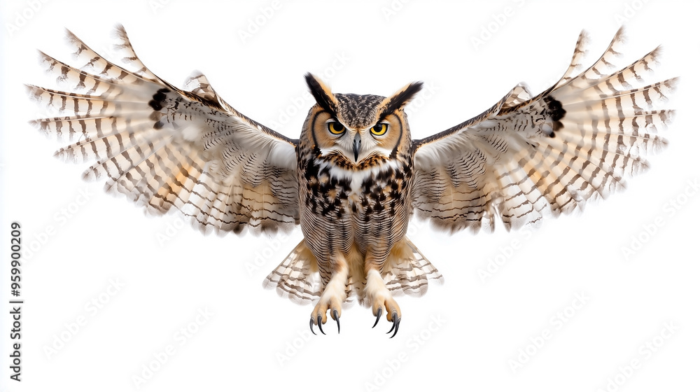 A minimalistic image featuring a bird in sharp focus against a clean white background. Ideal for projects that require simplicity and attention to nature, wildlife, or flight themes. A minimalistic image featuring a bird in sharp focus against a clean white background. Ideal for projects that require simplicity and attention to nature, wildlife, or flight themes.