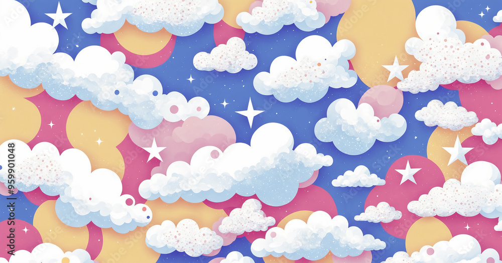 clouds and stars, good night background, good sleep and sleep we clouds and stars, good night background, good sleep and sleep we