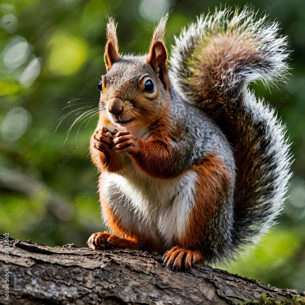 Fototapeta premium squirrel generative ai