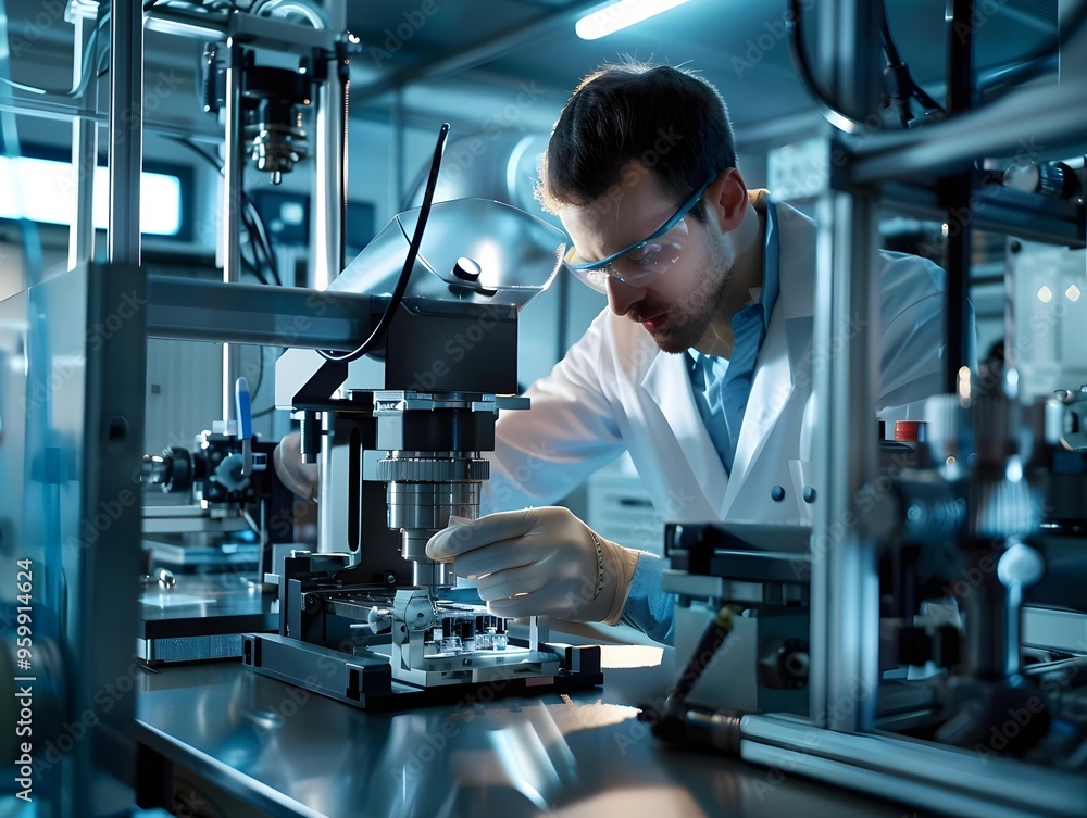 scientist working in laboratory scientist working in laboratory