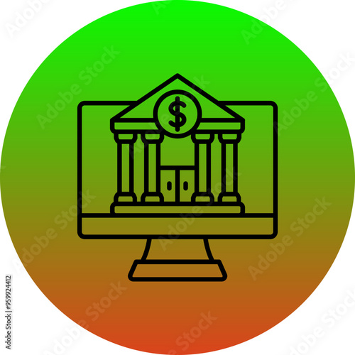 Online Banking Icon