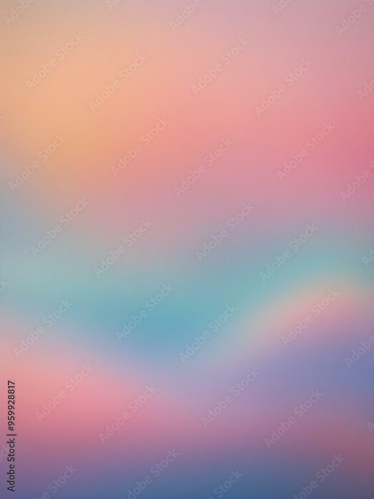 Obraz premium Soft pastel gradient background with subtle texture overlays