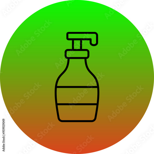 Shampoo Bottle Icon