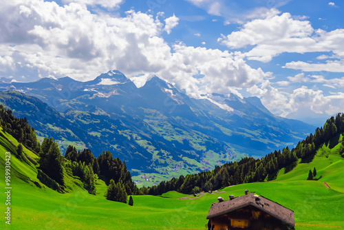 Wallpaper Mural Alps Landscape Background Torontodigital.ca