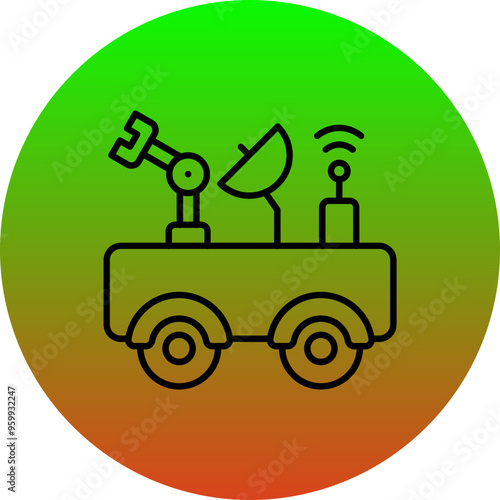 Moon Rover Icon