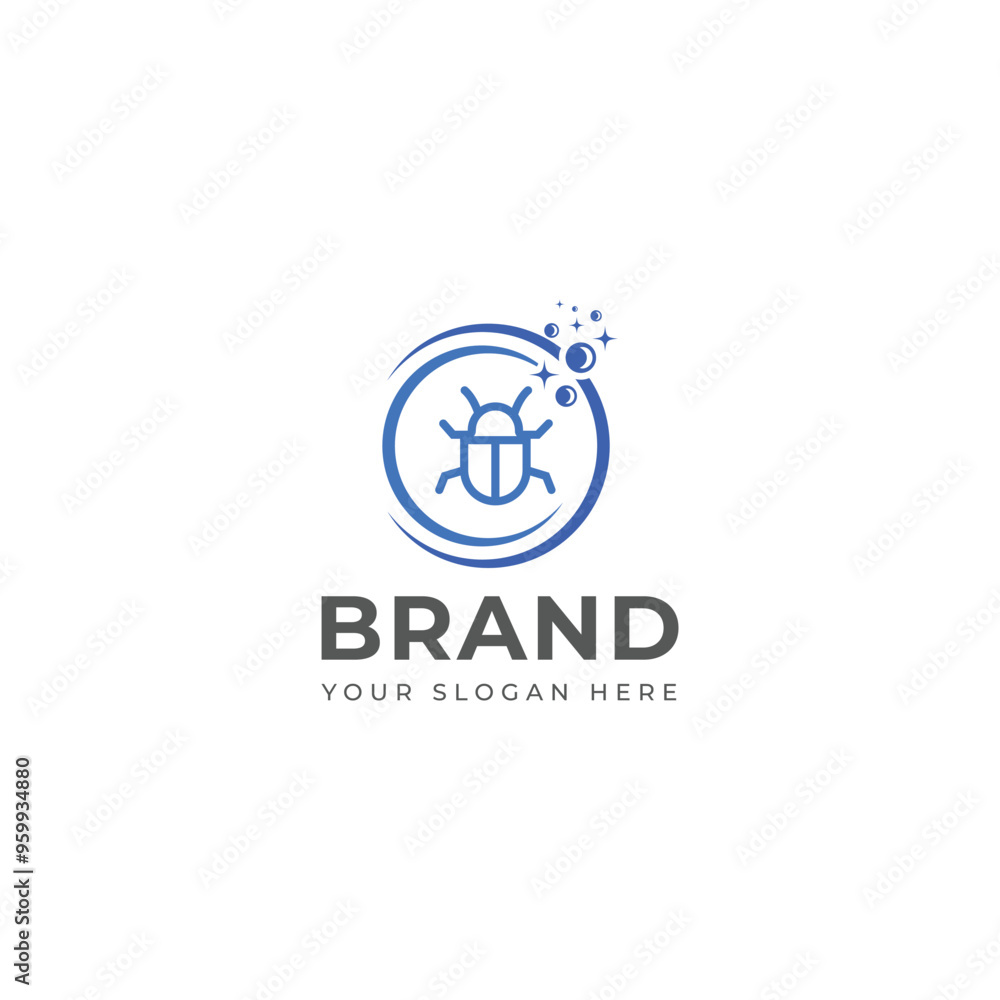 Creative Beetle Clean company logo design Creative Beetle Clean company logo design