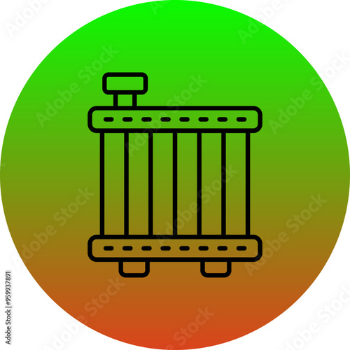 Car Radiator Icon