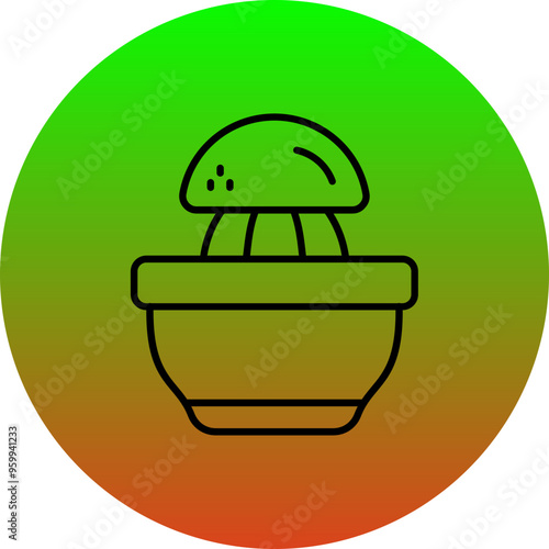 Orange squeezer Icon