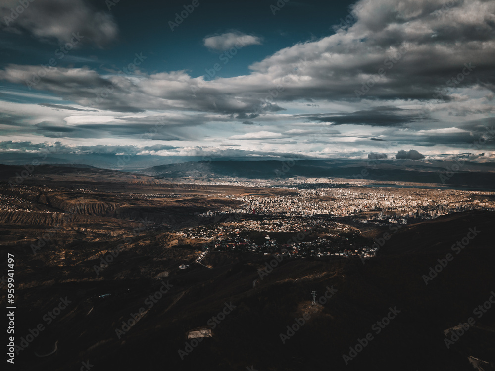 Obraz premium view of the city