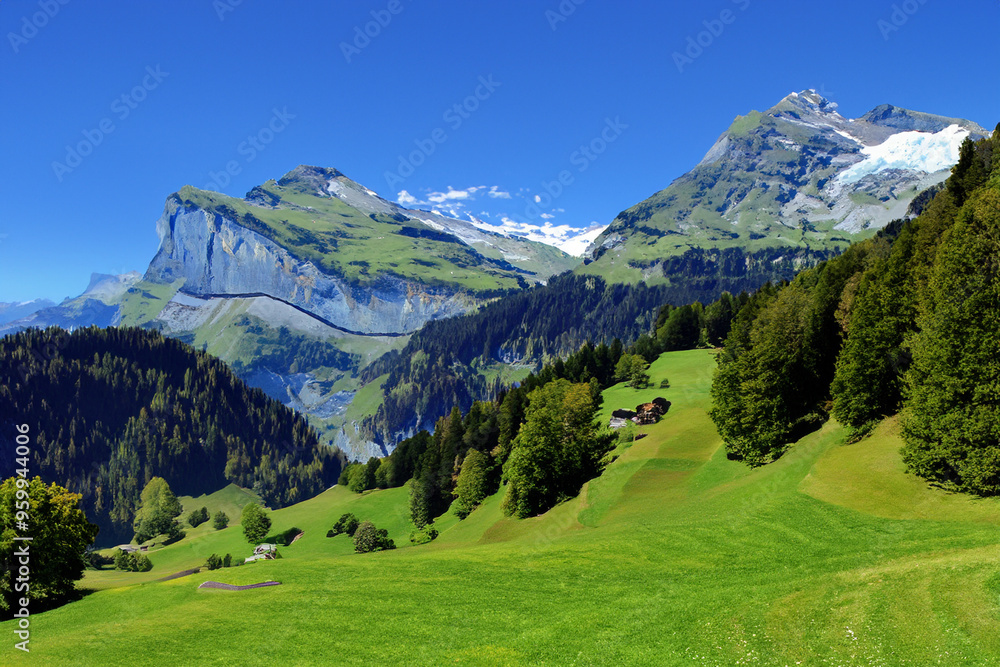 Alps Landscape Background Alps Landscape Background