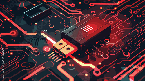 Cybersecurity Alert: Protecting Against Hacker Attacks with USB Virus Protection and Network Security Measures