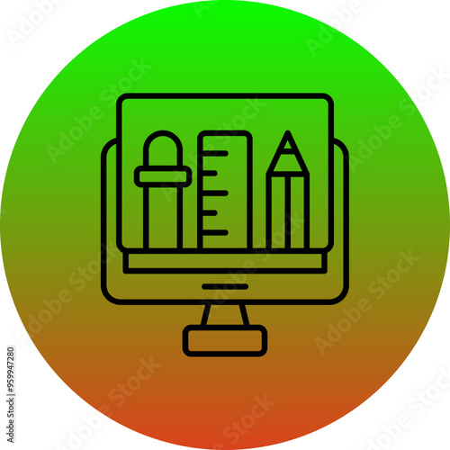 Graphic editor Icon