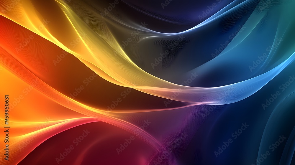 Abstract Swirling Background with Vibrant Colors Abstract Swirling Background with Vibrant Colors