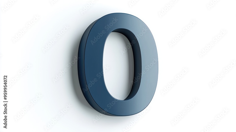 A zero icon with a shadow effect, creating a 3D appearance on a white background. A zero icon with a shadow effect, creating a 3D appearance on a white background.