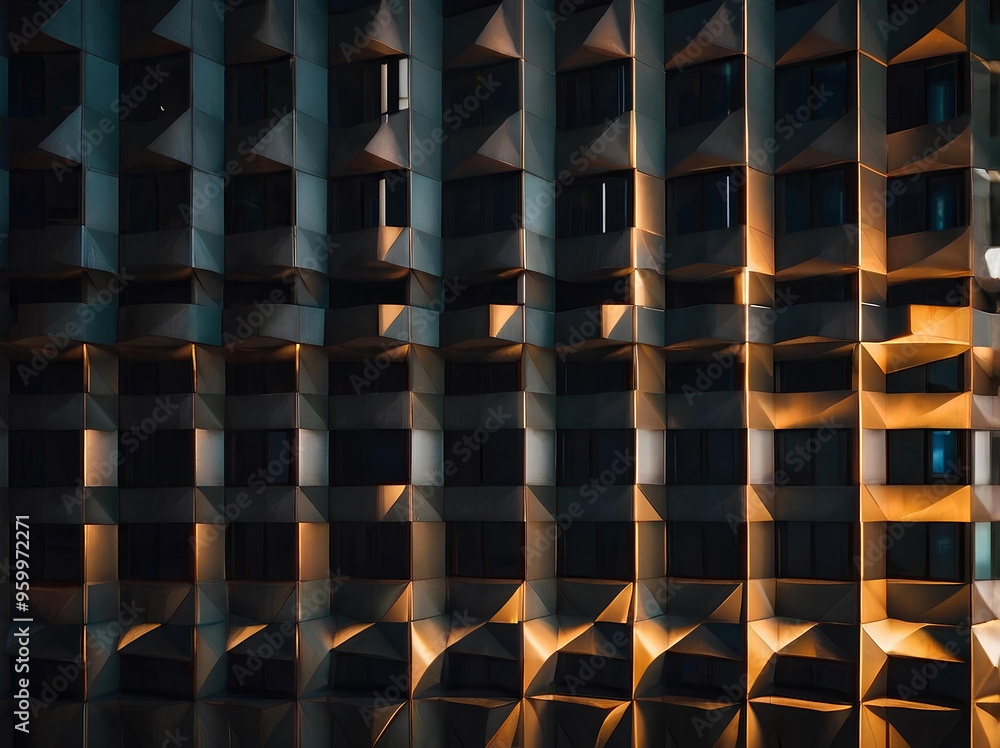 Geometric Light Patterns: Sharp, angular light shapes arranged in a repetitive pattern on a subtle gradient background, giving a modern and sleek look. Geometric Light Patterns: Sharp, angular light shapes arranged in a repetitive pattern on a subtle gradient background, giving a modern and sleek look.
