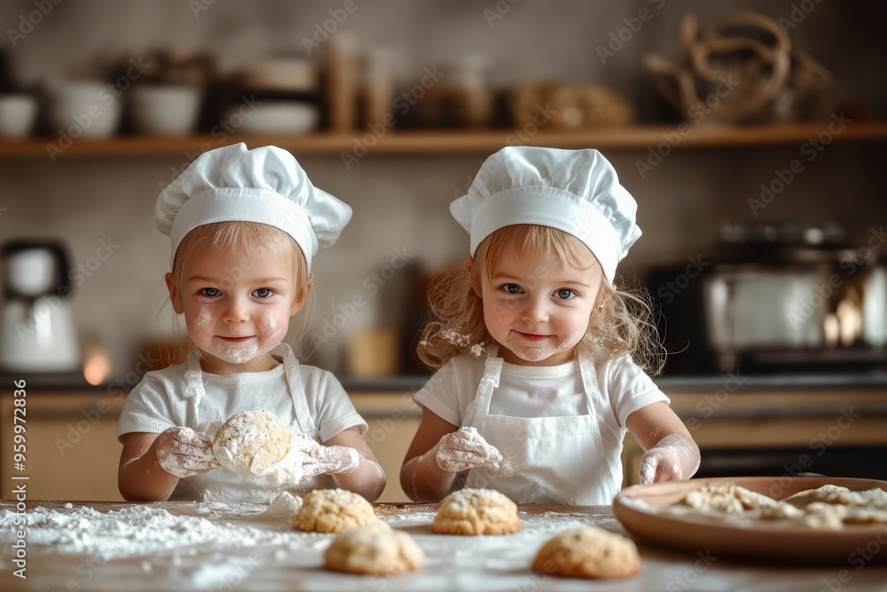 Creating Memories, Kids Baking Together Creating Memories, Kids Baking Together