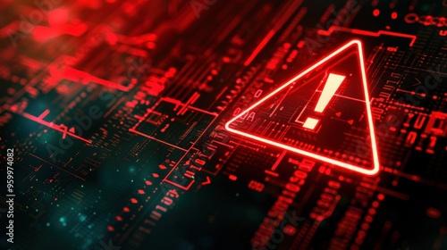 Cybersecurity Warning: Red Alert on Digital Circuitry