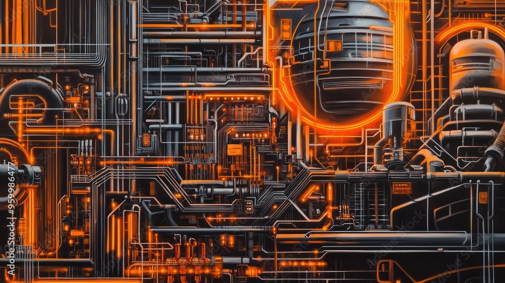 Futuristic Industrial Complex Futuristic Industrial Complex